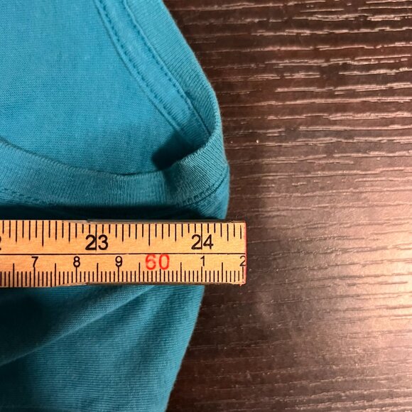 EXPRESS Cap-Sleeveless Wide Neck BUTTERFLY graphic Top T-Shirt Large - Picture 5 of 6